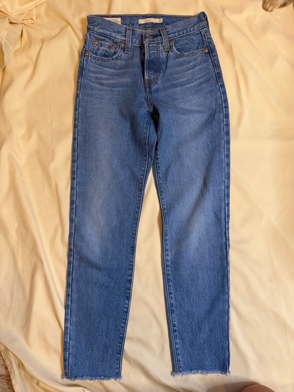 Levi's Slim Straight Blue Denim Jeans